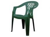 Кресло пластиковое Сильви цвет зеленый Агригазполимер