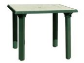 Пластиковый стол Квадратный с рисунком цвет зеленый Агригазполимер