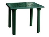 Пластиковый стол Квадратный цвет зеленый Агригазполимер