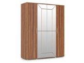 Шкаф 4-х дверный Амели 4-5200 цвет слива Гранд Кволити