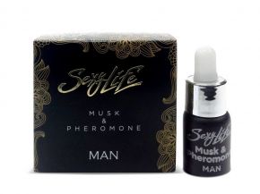 Парфюм престиж М Мужские духи с феромонами Sexy Life Musk Pheromone - 5 мл.