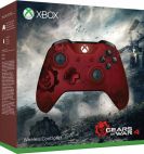 Джойстик беспроводной Wireless Controller Gears of War 4 Crimson Omen (Xbox One)