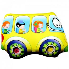 Игрушка "Автобус" жёлтый (подушка антистресс) Подушки-антистресс