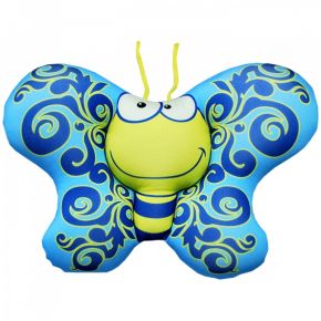 Игрушка "Бабочка" голубая антистресс Подушки-антистресс