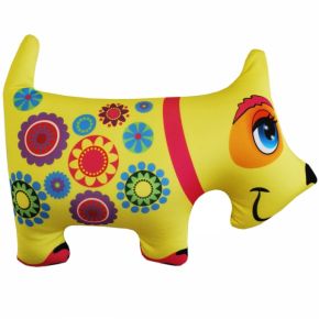 Игрушка "Собака" желтая антистресс Подушки-антистресс