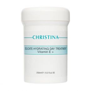 Деликатный увлажняющий дневной уход с витамином Е для лица Christina (Кристина) 250 мл Christina