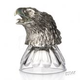 Чарка Орел, 50 мл, 1 шт Бокал с головой орла из серии Охотничий Crystal tear РХ39