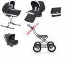 Коляска 3 В 1 Inglesina Otutto Pram (Grafite) шасси Ergo Bike Slate AE15G6100 Inglesina