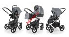 Детская коляска 3 в 1 Esspero Newborn Lux 2016 Alu (шасси Chrome) - Grey Esspero