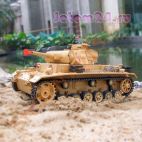 Радиоуправляемый танк Heng Long Tauch Panzer III Ausf.H 1:16 - 3849-1 PRO Heng Long