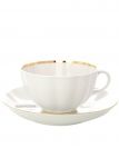 Чашка с блюдцем чайная форма "Тюльпан", рисунок "Белоснежка", Императорский фарфоровый завод Тульские самовары