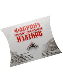 Подарочный конверт для Оренбургского платка  Тульские самовары