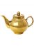 Чайник заварочный керамический "под золото" для самовара Тульские самовары