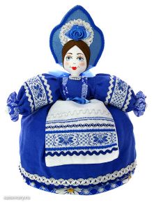 Кукла для улучшения заваривания чая "Маня в синем" Тульские самовары