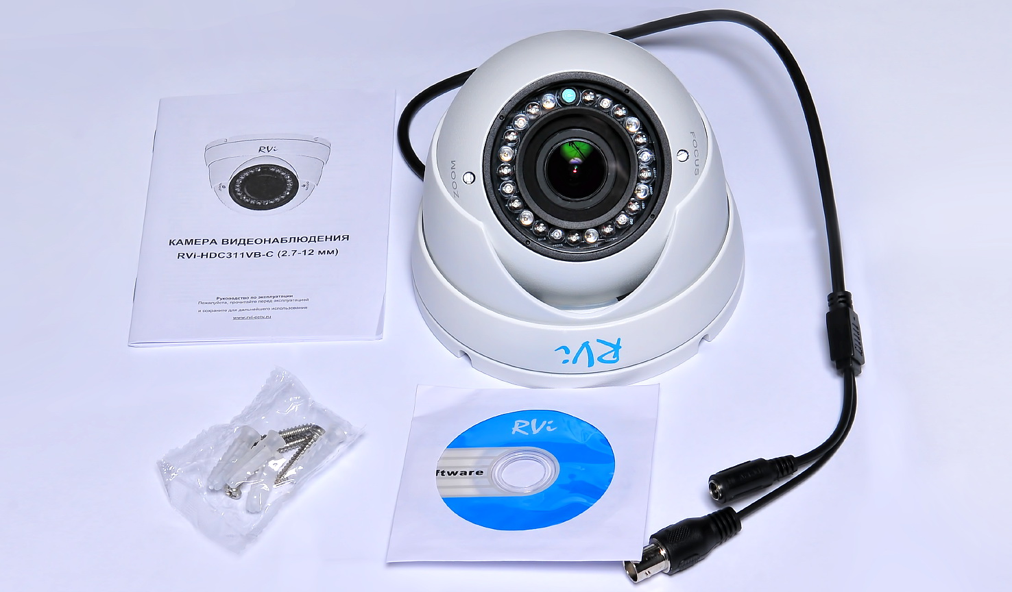 Камера 12 мм. Видеокамера RVI-hdc311-c 2.7-12. RVI-hdc311vb-c. Камера видеонаблюдения RVI-hdc311-at. Камера видеонаблюдения RVI-c311m переходник.