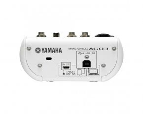 Yamaha AG03 Многоцелевой 3-канальный микшер с USB-аудиоинтерфейсом Yamaha Pro Yamaha AG03 Многоцелевой 3-канальный микшер с USB-аудиоинтерфейсом