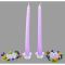 Набор свечей "Нежность" фиолетовый Свечи