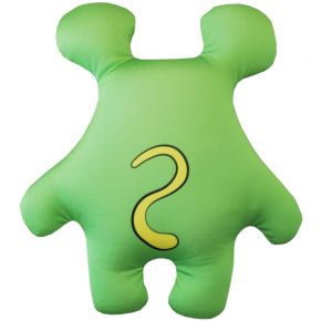 Игрушка "Мышонок" зеленый (подушка антистресс) Подушки-антистресс