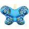 Игрушка "Бабочка" голубая антистресс Подушки-антистресс