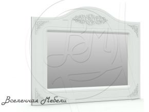 Зеркало Ассоль АС-08 цвет белый Компасс