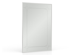 Зеркало В-211, ШхВ 40х60 см., зеркала для офиса, прихожих и ванных комнат, горизонтальное или вертикальное крепление ЕвроЗеркало