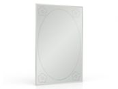 Зеркало В-213, ШхВ 40х60 см., зеркала для офиса, прихожих и ванных комнат, горизонтальное или вертикальное крепление ЕвроЗеркало