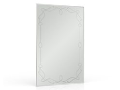 Зеркало В-217, ШхВ 40х60 см., зеркала для офиса, прихожих и ванных комнат, горизонтальное или вертикальное крепление ЕвроЗеркало