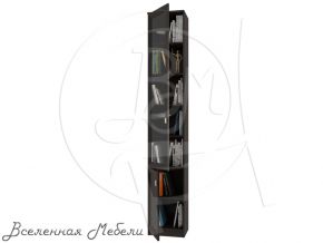 Библиотека Олимп В-17 дверь комбинированная шкаф 40, цвет венге Олимп-Мебель