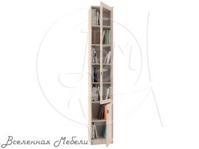 Библиотека Олимп В-17 дверь комбинированная шкаф 40, цвет дуб Олимп-Мебель