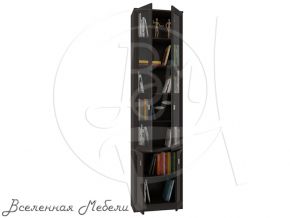 Библиотека Олимп В-18 дверь комбинированная шкаф 60, цвет венге Олимп-Мебель