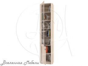 Библиотека Олимп В-20 дверь комбинированная шкаф угловой, цвет дуб Олимп-Мебель