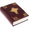Библия с комментариями филигранью (золото), гранатами Элит Бук 011(фз)