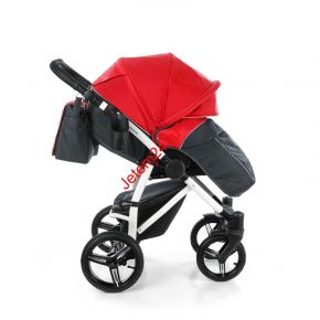 Детская коляска 3 в 1 Esspero Newborn Lux 2016 Alu (шасси Chrome) - Camellia Esspero