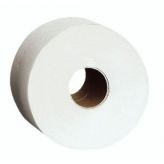 Туалетная бумага большие рулоны БС 1-200ТБМ белая 1-слой 200 метров (1 упаковка - 12 рулонов)