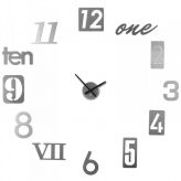 Часы настенные Numbra алюминиевые UMBRA
