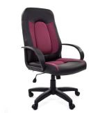 Кресло для руководителя chairman 429 Экопремиум, акриловая бордовая ткань С Chairman