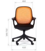 Офисное кресло Chairman 820 Black (черный пластик/оранжевый) Chairman