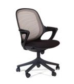 Офисное кресло Chairman 820 Black (черный пластик/серый) Chairman