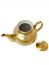 Чайник заварочный керамический "под золото" для самовара Тульские самовары