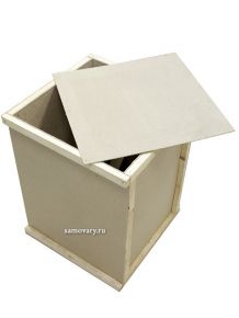 Деревянная коробка для упаковки габаритных товаров Тульские самовары