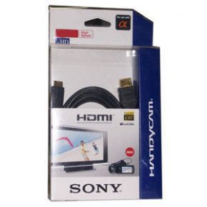 Кабель, провод, адаптер mini HDMI на HDMI SONY  VMC-30 MHD (для фото и видеокамер 3м)