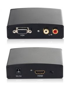 Конвертер из VGA - HDMI, с блоком питания от 220В (от VGA на HDMI)