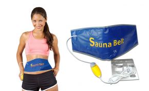 Пояс Для Похудения С Эффектом Сауны, Синий "Сауна"  Sauna Belt, Blue