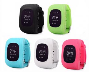 Умные детские часы с GPS Q50 Smart Baby Watch Черный