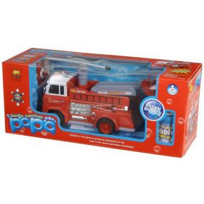 Радиоуправляемая пожарная машина (пускает мыльные пузыри) R216