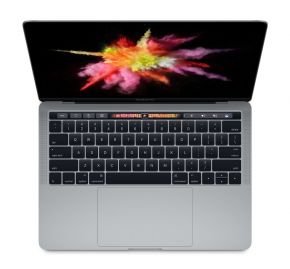Apple MacBook Pro 13 with Retina display and Touch Bar Late 2016 (Intel Core i5 2900 MHz/13.3"/2560x1600/8Gb/256Gb SSD/DVD нет/Intel Iris Graphics 550/Wi-Fi/Bluetooth/MacOS X) (Space Gray (MLH12)) Apple