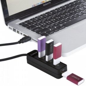 USB 3.0-концентратор Orico W5PH4-U3 (черный)