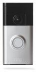 RING Video Doorbell (DoorBot-2) - беспроводной видеозвонок для смартфонов iOS/Android (Satin Nickel (серебряный))