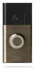 RING Video Doorbell (DoorBot-2) - беспроводной видеозвонок для смартфонов iOS/Android (Antique Brass (бронзовый))