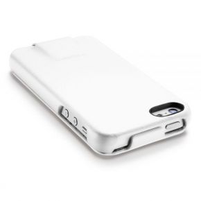 Spigen SGP iPhone 5 Leather Case illuzion Legend (White) - Кожаный чехол для iPhone 5 (Белый)